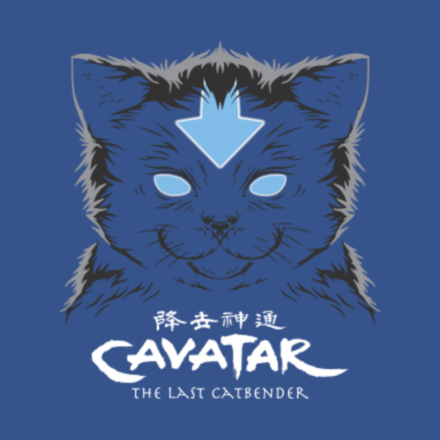 Disover CAVATAR ; The Last Catbender - Cat Lover Gifts - T-Shirt