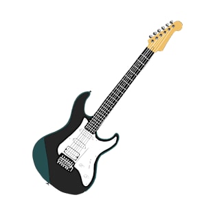 Guitar Instrumental Music _ Digital Art T-Shirt