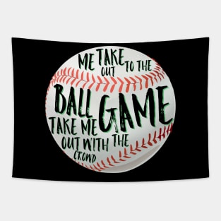 Take me out to the ball game Tapestry