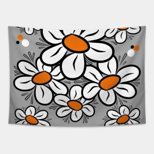 daisies blooming daisy flowermeadow blooms Tapestry