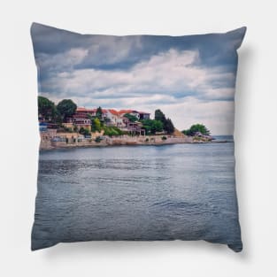 The old town of Nessebar Pillow