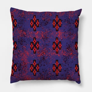 Pattern of abstract space ships Pillow