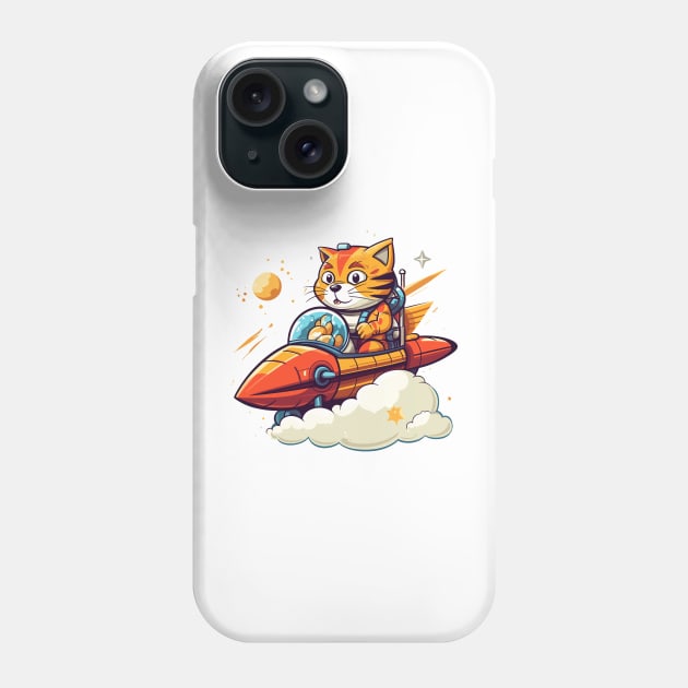 Astro Tiger Phone Case by Yopi