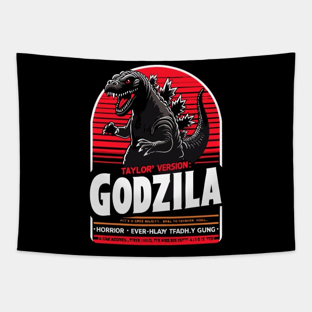 Godzilla Tapestry by Rizstor