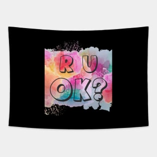 r u ok | are you ok | ru ok Tapestry