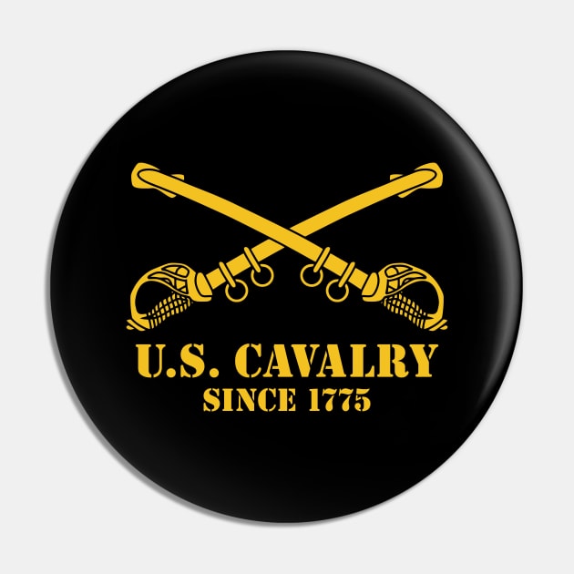 Mod.2 US Cavalry Army Branch Crossed Sabers Pin by parashop