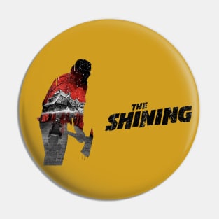 The Shining  directed by Stanley Kubrick staring Jack Nicholson Pin