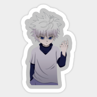 Killua Zoldyck Baka Stickers Teepublic