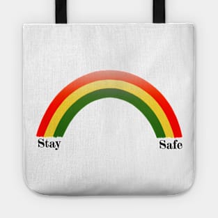 Stay Safe Rainbow Tote