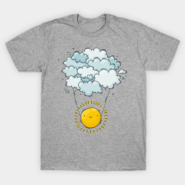 Sun on Clouds - Sun - T-Shirt