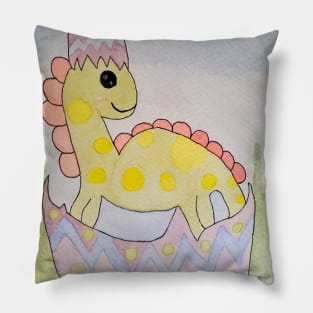 Easter Saurus Pillow