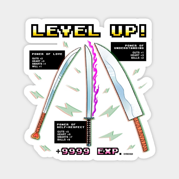 Level Up! Magnet by FlamingFox