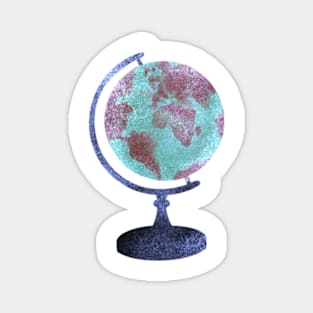 Funky globe Magnet