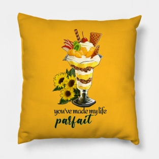 Lemon Parfait Pillow