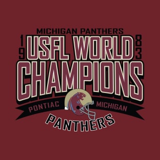 Michigan Panthers 83 Champs T-Shirt