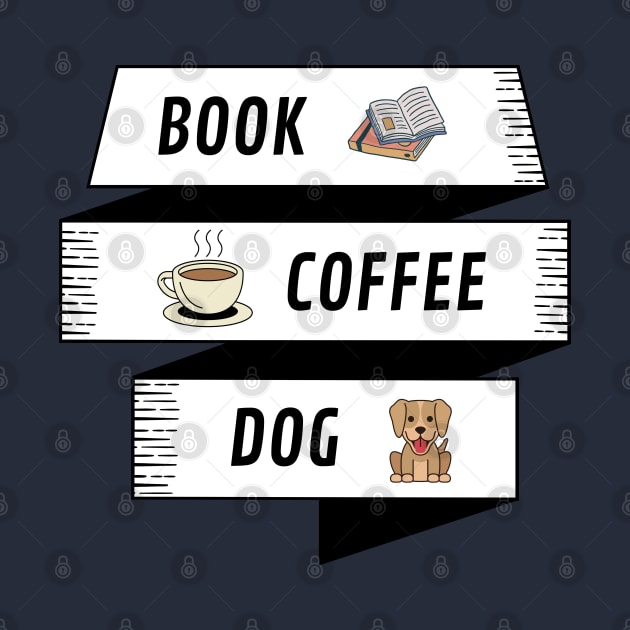 Book Coffee And Dog by DMS DESIGN