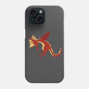 Bowing Cute Red Dragon Phone Case