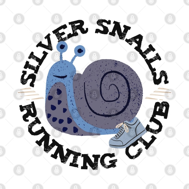 Silver Snails Running Club by cuteandgeeky