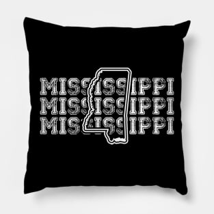 Mississippi State Pillow