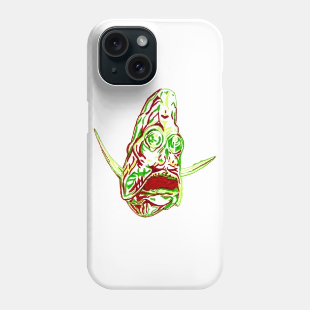 Deep Sea Hatchetfish Phone Case by RaLiz