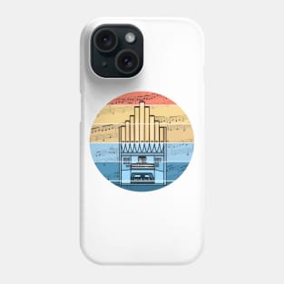 Church Organ Music Notation Organist Musician Phone Case