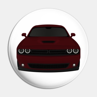 Challenger Dark-Red Pin