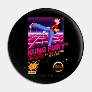 Kun Fu Retro Game Pin