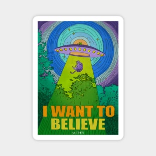 I WANT TO BELIEVE Magnet