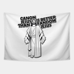 Canon Jesus is better than Fandom Jesus Tapestry