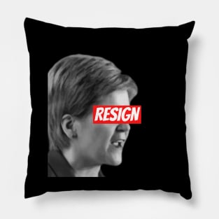 Nicola Sturgeon Must Resign SNP Scottish National Party Leader Pillow