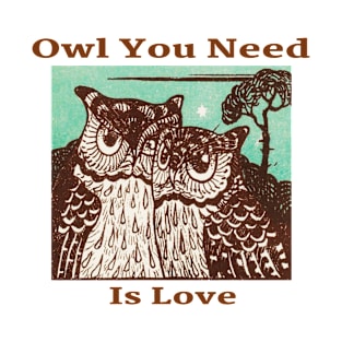 Owl You Need Is Love T-Shirt