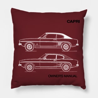 FORD CAPRI - owners manual Pillow