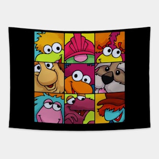 News Fraggle Rock 6 Tapestry