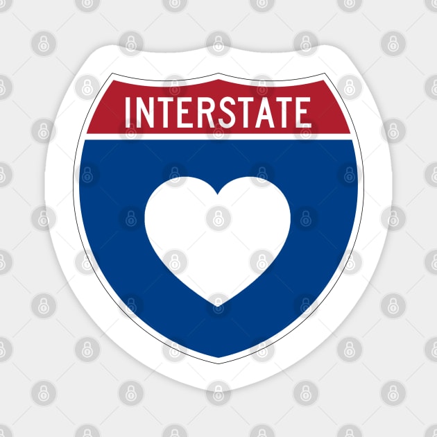 Interstate Love Magnet by somekindofguru