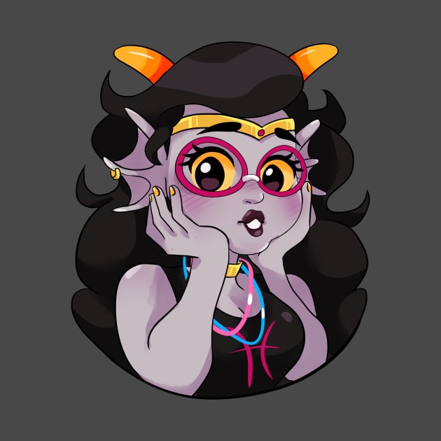 Feferi homestuck by Midnight_rabbit