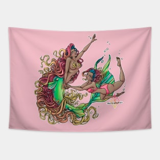 Mermaid Reva Prisma Tapestry