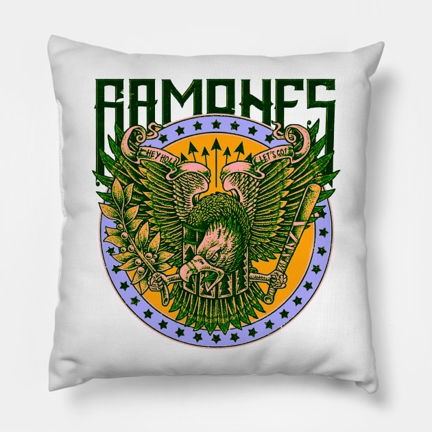 Ramones Pillow by CosmicAngerDesign