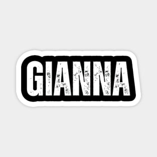 Gianna Name Gift Birthday Holiday Anniversary Magnet