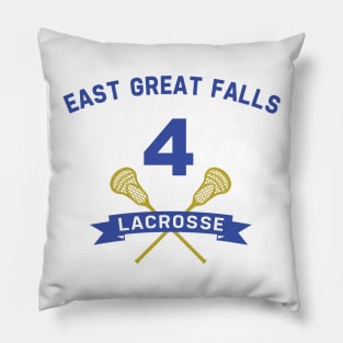 East Great Falls Lacrosse Jersey Pillow