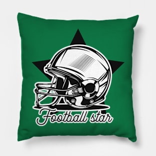 Football star Pillow