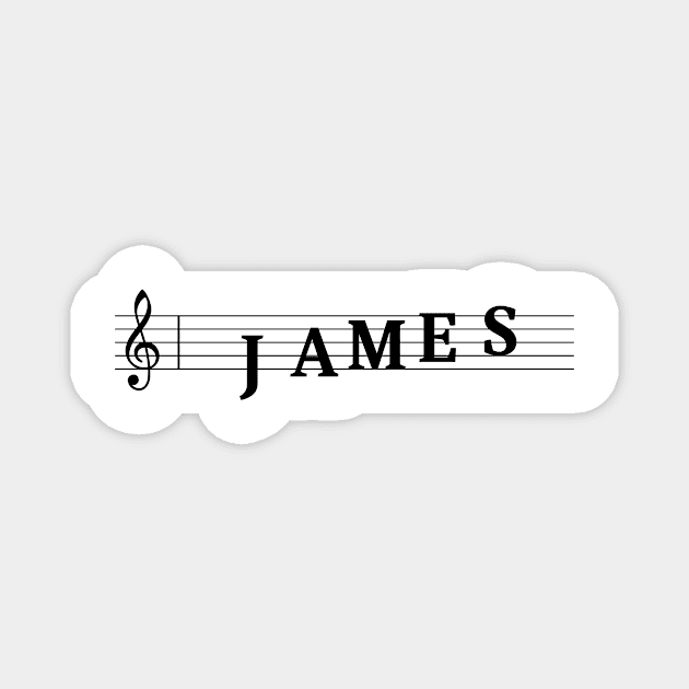 Name James Magnet by gulden