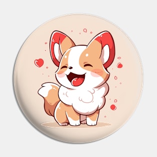 Cute pomeranian dog smiling Pin