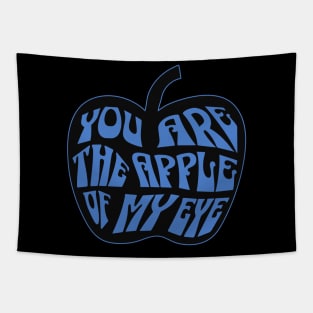 Typography Apple Of My Eye Classic Tapestry