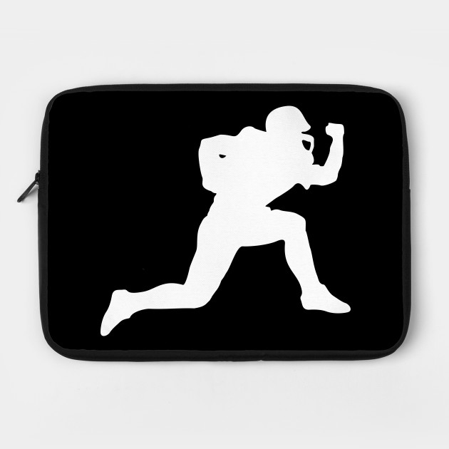 American Football Player Silhouette