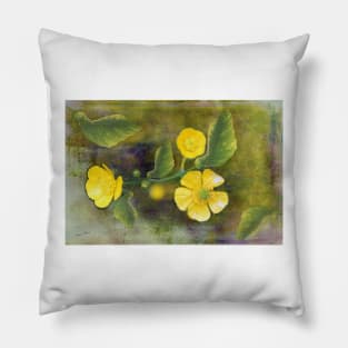 Sweet Little Buttercups Pillow