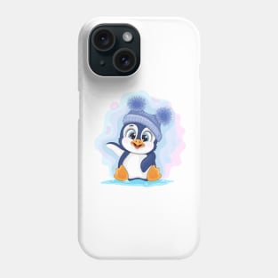 Cute Cartoon Penguin. Phone Case