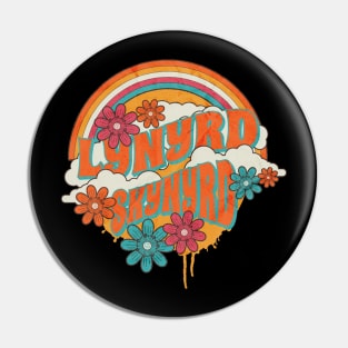 Retro Rainbow // Lynyrd Skynyrd Pin