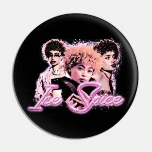 Cute Ice Spice Retro Design Pin