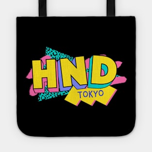 Tokyo, Japan Retro 90s Logo Tote