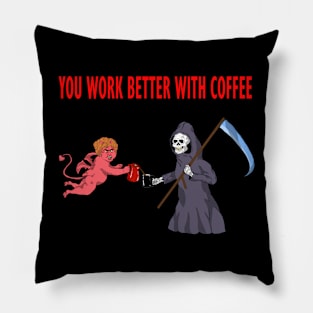 Short coffee  break Pillow